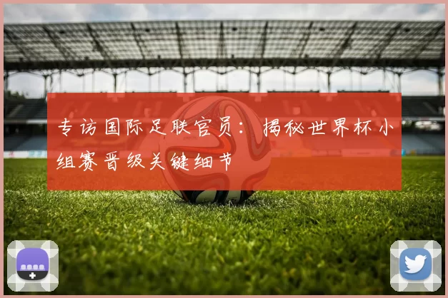 专访国际足联官员：揭秘世界杯小组赛晋级关键细节