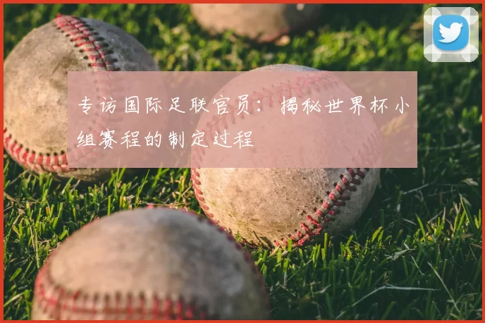 专访国际足联官员：揭秘世界杯小组赛程的制定过程