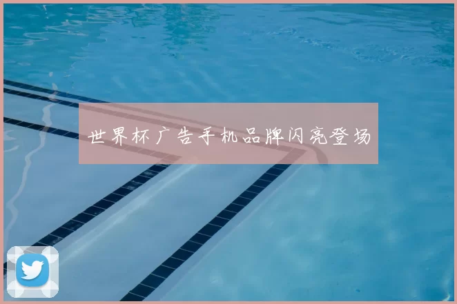 世界杯广告手机品牌闪亮登场